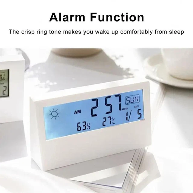 Set Di 6 Termometri Digitali Per Interni Vaikby Con Igrometro LCD - Temperatura E Umidità Precise - 3