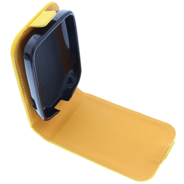 Ledertasche Für Freestyle Libre - Gürtelschlaufe Braun Echtleder