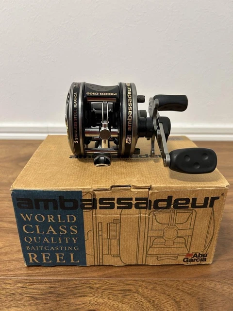 ABU GARCIA AMBASSADEUR UC 4601C Dual2 Deal 2 Black Left