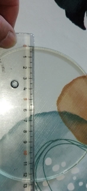 Verre Plat Pour Réveil Ou Pendule – Diamètre 87,20 Mm – Neuf (sans Emballage)