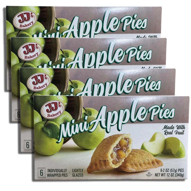 Mini Apple Fruit Tartes Valeur Pack Empaqueté Par Tribeca Curations 6 Compte Box