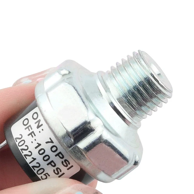 Interrupteur Pression Air 12V 70-100 PSI Régulateur Pompe