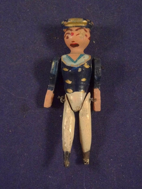 Figurine Ancienne Jouet Marin Matelot - Plastique - Occasion - Vintage - Collection