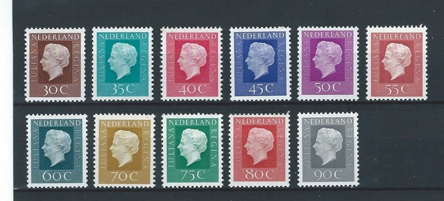 Niederlande Regina NVPH 941 - 951 Postfrisch MNH