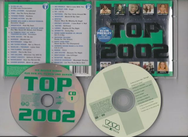 Top 2002 - Die Besten Songs Aus Den Rtl Filmen Und Serien / 2 Cd-Set - Neuwertig