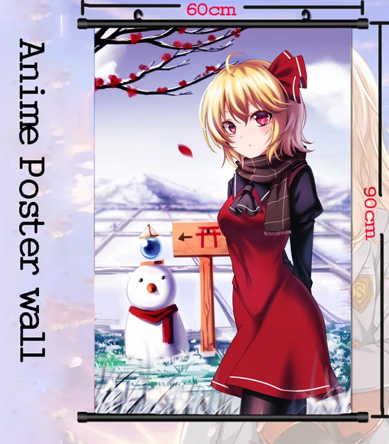 Anime TouHou Project Rumia HD ART Home Decor Wall Scroll Poster 60x90cm