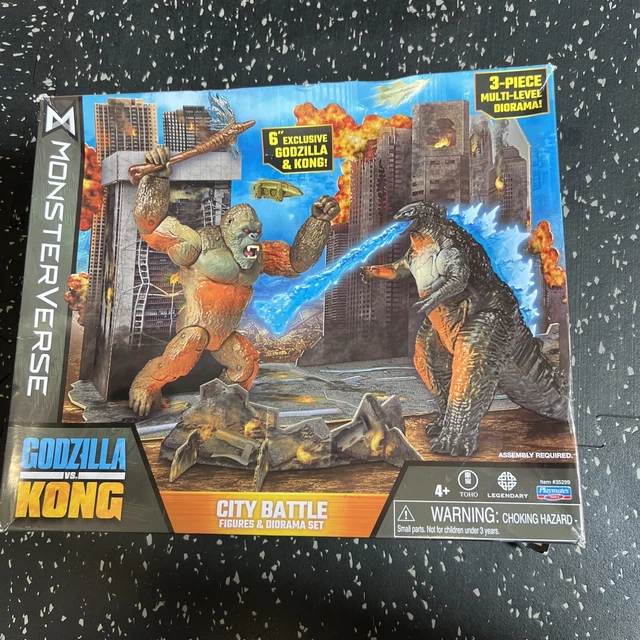 Godzilla Monsterverse City Battle Playset Figures Dio vrogue.co