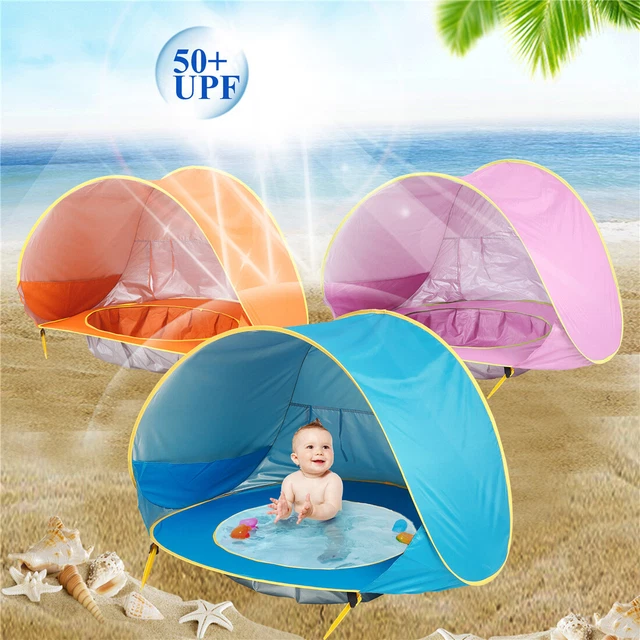 ArtOmShop™ Baby Beach Tent Kids Outdoor Camping Easy Fold Up Waterproof  Up Sun