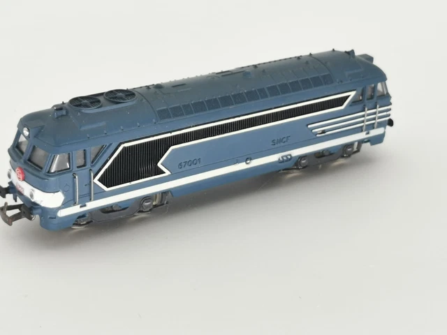 Locomotive Diesel Jouef BB 67001 SNCF – Réf 8410 – Échelle HO – Bon état Sans Boîte