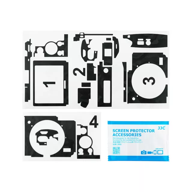 Anti-Scratch 3M Camera Body Skin Film Cover Protector for Ricoh GR II GRII GR2 2