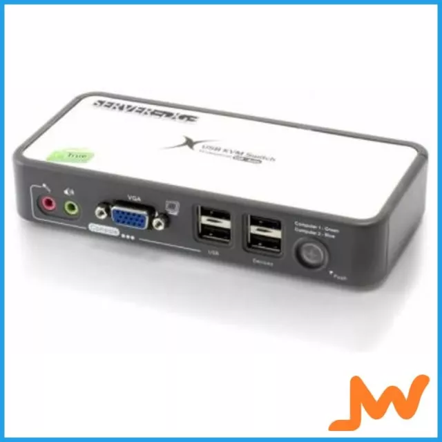 Serveredge 2-Port USB/VGA Desktop KVM Switch