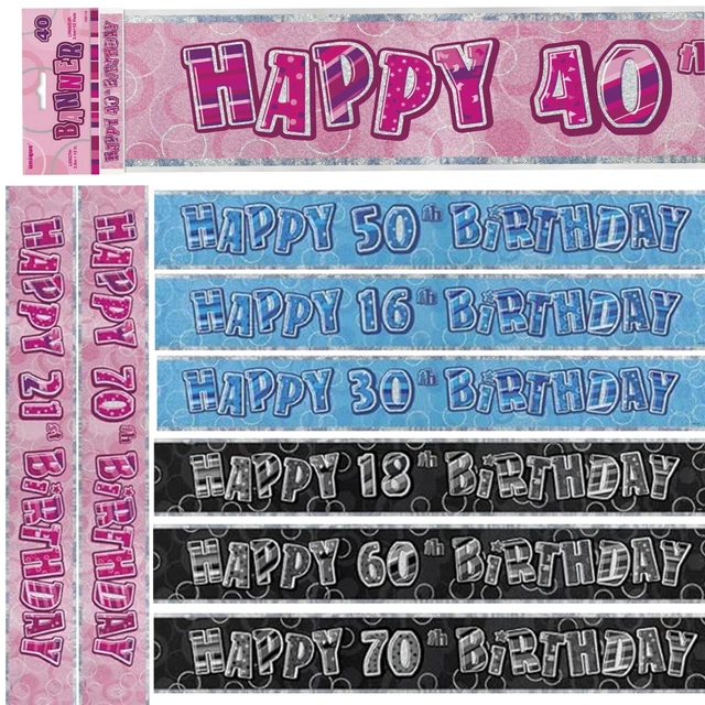Femme Décorations Du 40e Anniversaire, Bannière Du 40e Anniversaire
