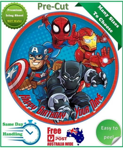 Details more than 146 avengers edible cake images in.eteachers