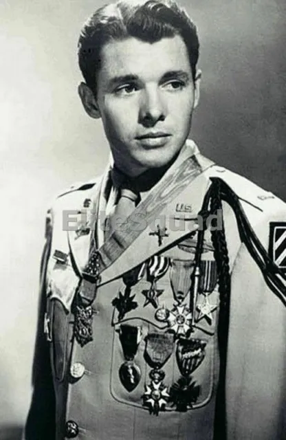 WW2 Picture Photo Audie Leon Murphy most highly decorated soldier in WWII 759