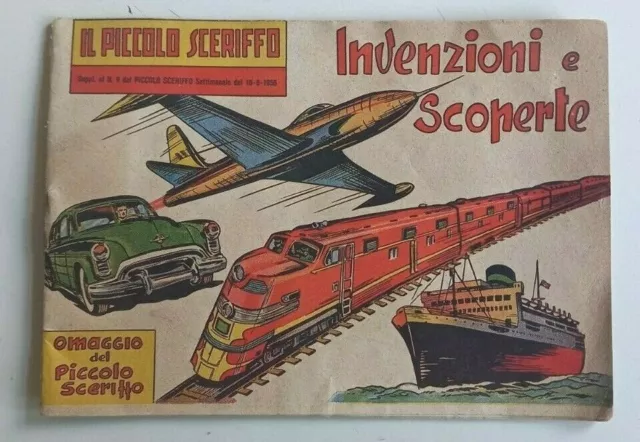 Album IL PICCOLO SCERIFFO suppl. al N. 9- 'Invenzioni e Scoperte'-ed. Torelli