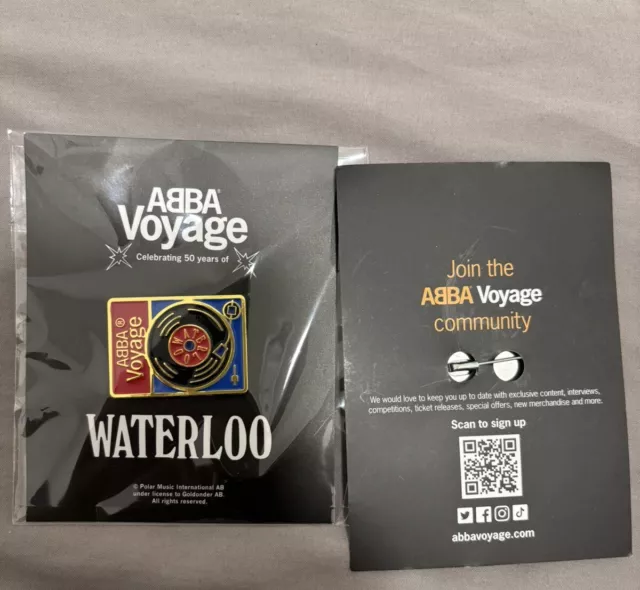 Abba Voyage Badge Set