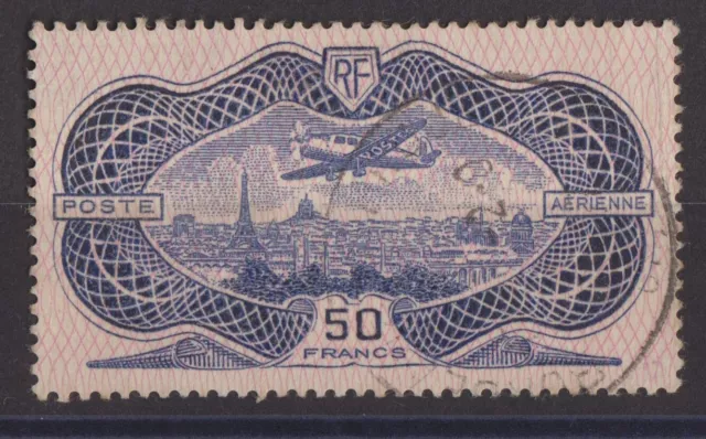 Timbre France Oblitere  Poste Aerienne 1936 N 15 Burele Ref 686