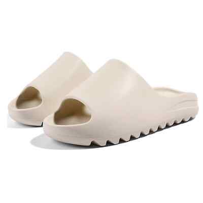 Geweo Claquettes Pantoufles de Douche pour Femmes Hommes Antidérapante Soft Foam Sole Chaussons Chaussures de Maison Piscine Plage Mule Slippers 