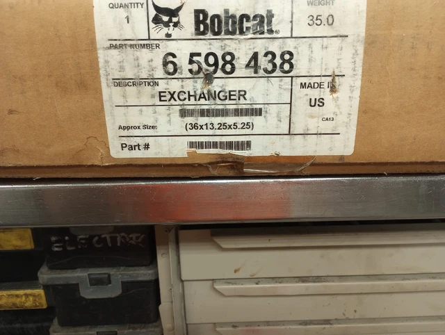 Bobcat Skid Steer Oil Cooler/Heat Exchanger