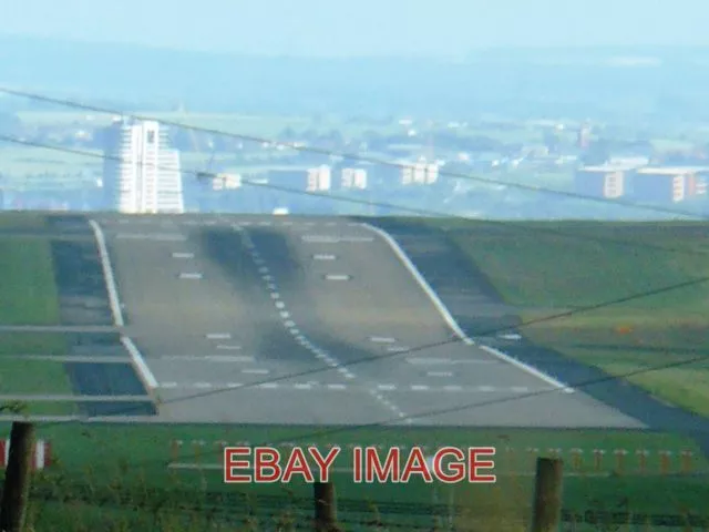 Photo  Leeds/Bradford Airport's Runway 14/32 From The Chevin Leeds/Bradford At Y