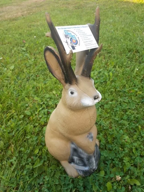 3D Jackalope Bogenschießen 3DI Recurve Bogen Compound Hase Wolperdinger Tier Neu