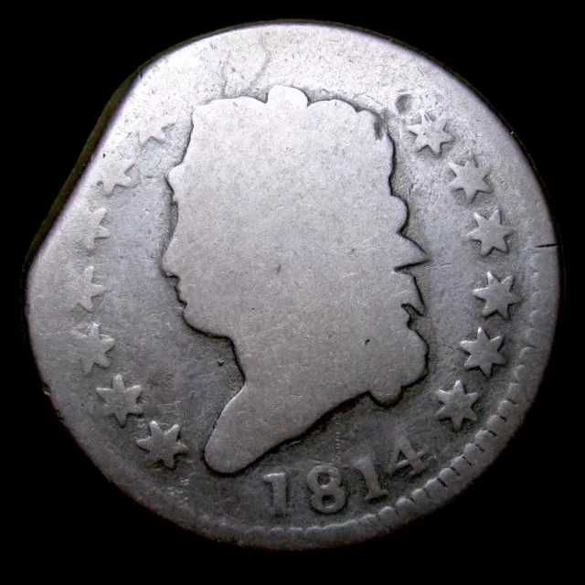 1814 Classic Head Large Cent Penny ---- Nice Details Coin ----  #YY868