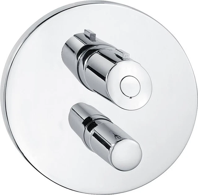 Heinrichschulte UP-Brausethermostat Ascona Ø 178 mm chrom mi