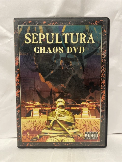 SEPULTURA: CHAOS DVD 2002 Concert Roadrunner Records/Metal