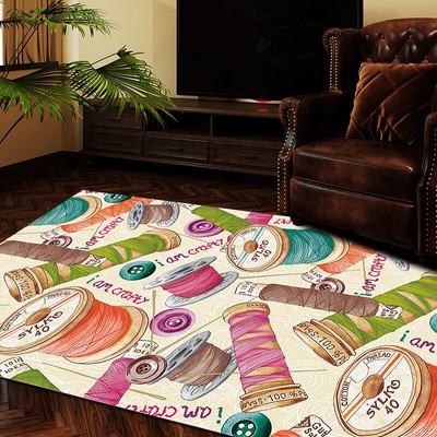 MagiDeal 2 Pezzi da 40cm Tappeto di Lana Artificiale Pelosa Tappeto Pavimento Mat Cuscino Sedile Beige 