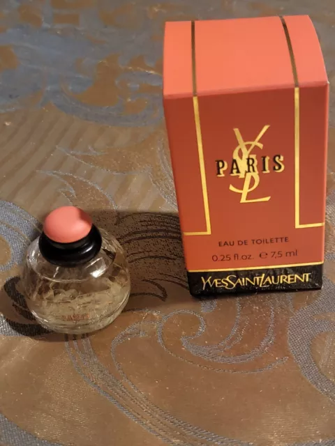 Miniature De Parfum Yves Saint Laurent Paris Edt 7.5ml