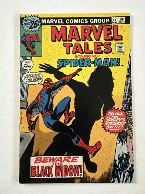 Marvel Tales / Marvel Comics / 1976 / Issue 67 Black Widow. FN/ VFN 7.0