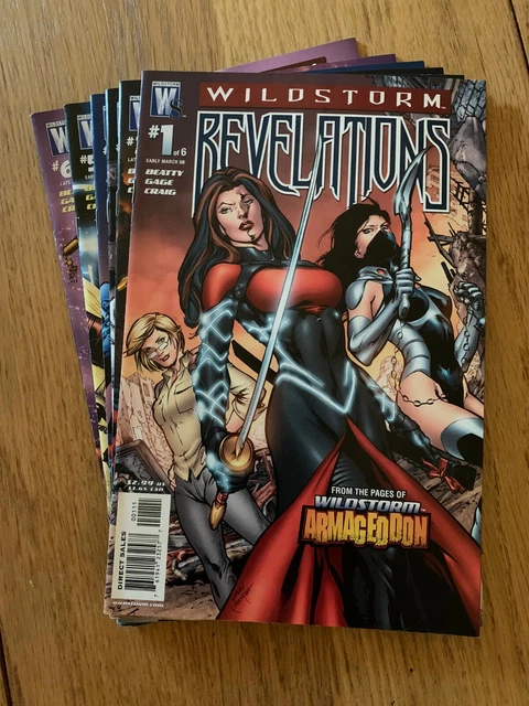 Wildstorm: Revelations (2008) #1-6 - Full Run, Complete! - Armageddon - Gage