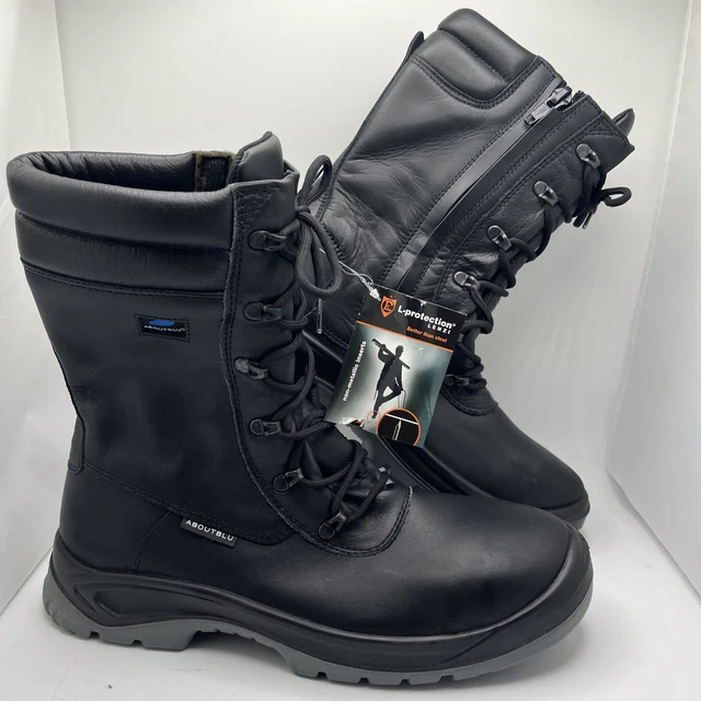 ABOUTBLU RANGER SAFETY Work Boots With Side Zip Toe Cap size UK 7 NWT 69.99 PicClick UK