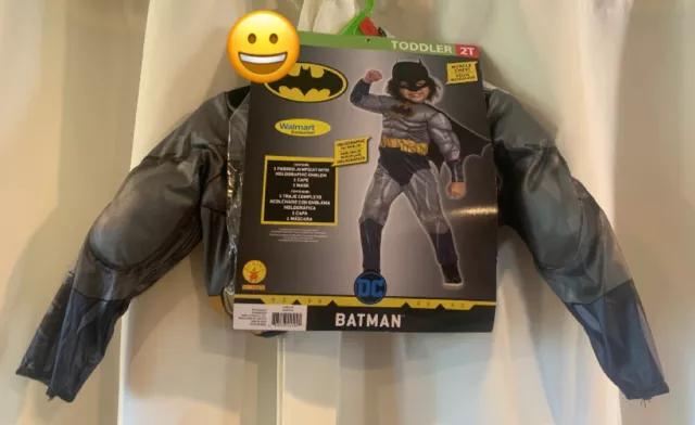 Rubies Toddler Boys DC Comics Batman Muscle Costume 2T