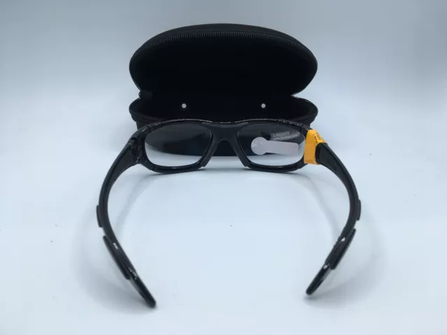 Rec Specs MX-20 Unisex Black Frame Demo Lens Square Sport Eyewear 51MM(No Strap) 2