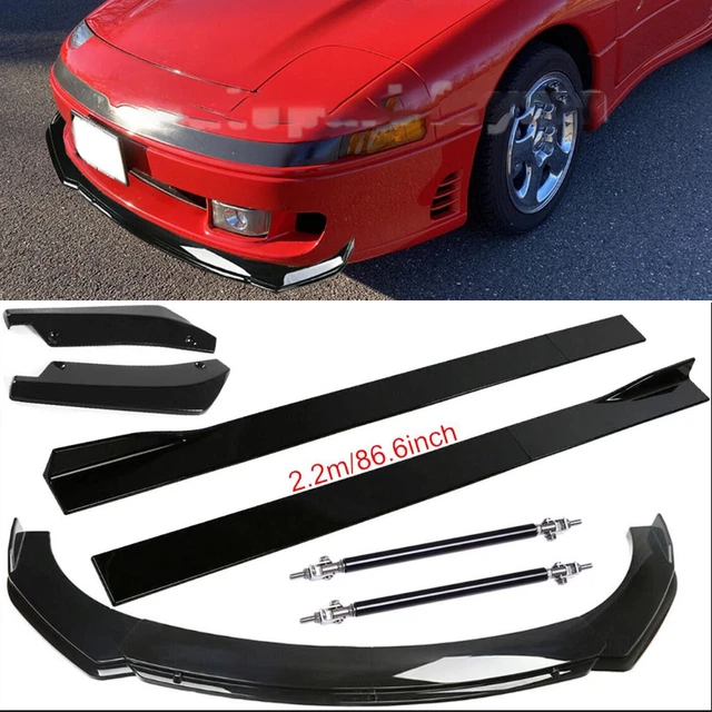 For Mitsubishi 3000GT Front Bumper Lip Spoiler Splitter+Side Skirts+Rear Lip