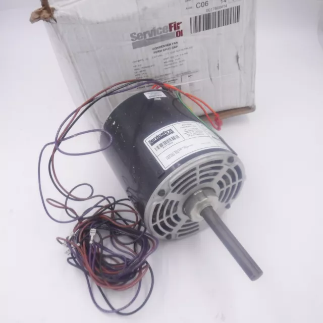 OEM Trane Service First Condenser Fan Motor MOT18820, 1HP, 460/380-415V
