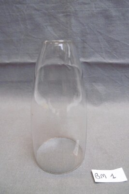 ancien petit verre de lampe à pétrole base Ø 41,5 mm en cristal BM1 
