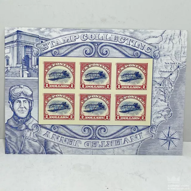 Scott #4806 Inverted Jenny $2 USPS Stamp Sheet (6) Stamps 2013 Collecting Block