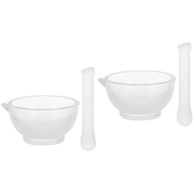 2 set smerigliatrice pepe macinape per bambini malta in vetro