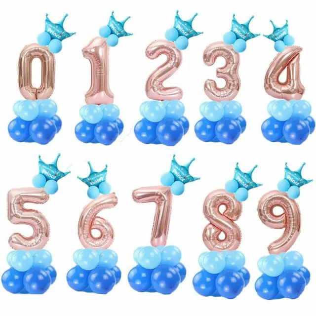 Aluminium Foil 32" Number (0-9) Wedding Decorations Birthday 32" Number Balloon