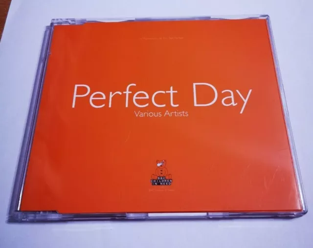 LOU REED BONO U2 DAVID BOWIE ELTON JOHN Perfect Day RARE HOLLAND PROMO CD SINGLE