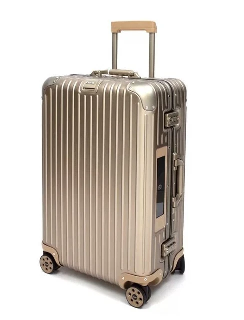 RIMOWA TOPAZ TOPAS Titanium 67L 4-wheels Carry Case Suitcase