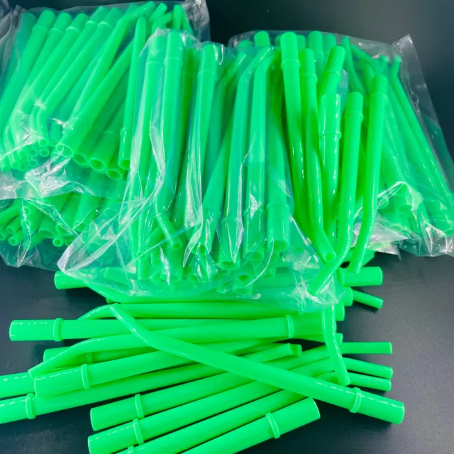 100 Dental Surgical Aspirator Tips Suction Evacuation Green 1/4" (4 Bags of 25)