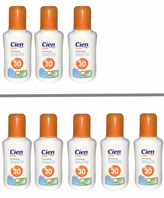 Cien Sun Spray Solar Sensitive Lsf 30 Neurodermatitis Juego 3/5*Nuevo*