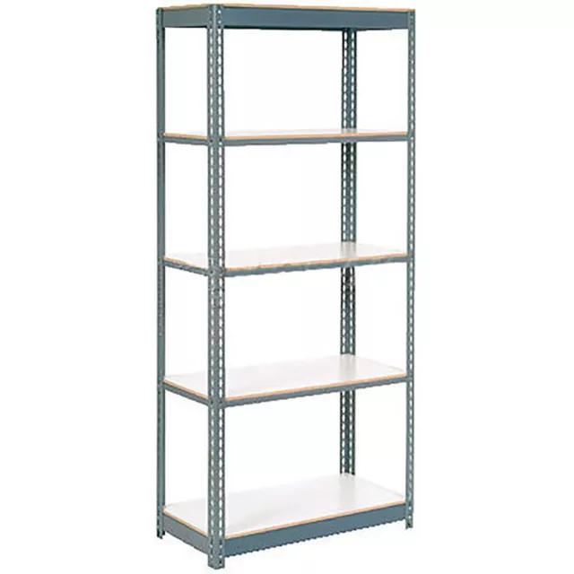 Global Industrial Extra Heavy Duty Shelving 36Wx12Dx96H 6 Shelves 1500 lbs. Cap.