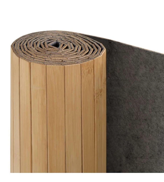 Pannello Divisore per la Stanza in Bambù Naturale 250x165 cm