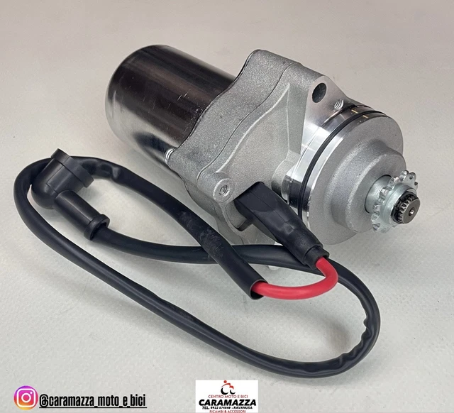 Motorino Di Avviamento Per Pitbike E Quad 4 Tempi - Versione B A 3 Fori, Per Modelli 50/70/90/110/125cc