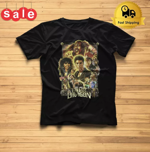 Kung Fu Master Bruce-Lee 1985 The Last Dragon T-Shirt Sho nuff Michael Schultz