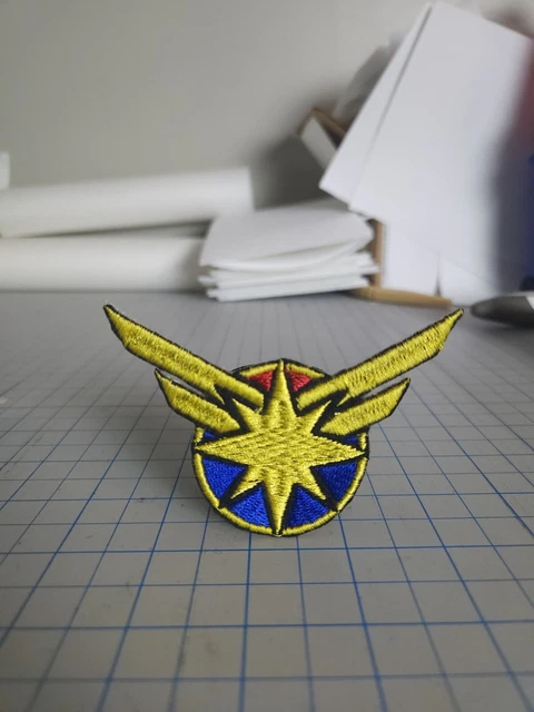 Parche de hierro de Captain Marvel